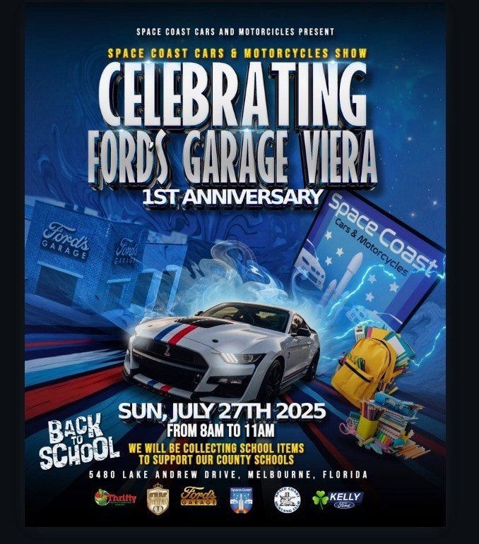Celebrate Cars, Community & Classic Vibes at Ford’s Garage Viera