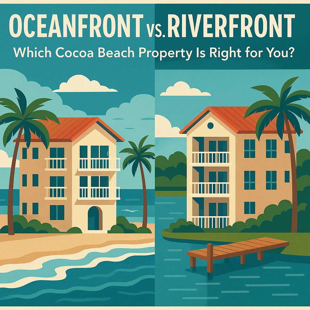 Oceanfront vs. Riverfront: Which Cocoa Beach Property Is Right for You