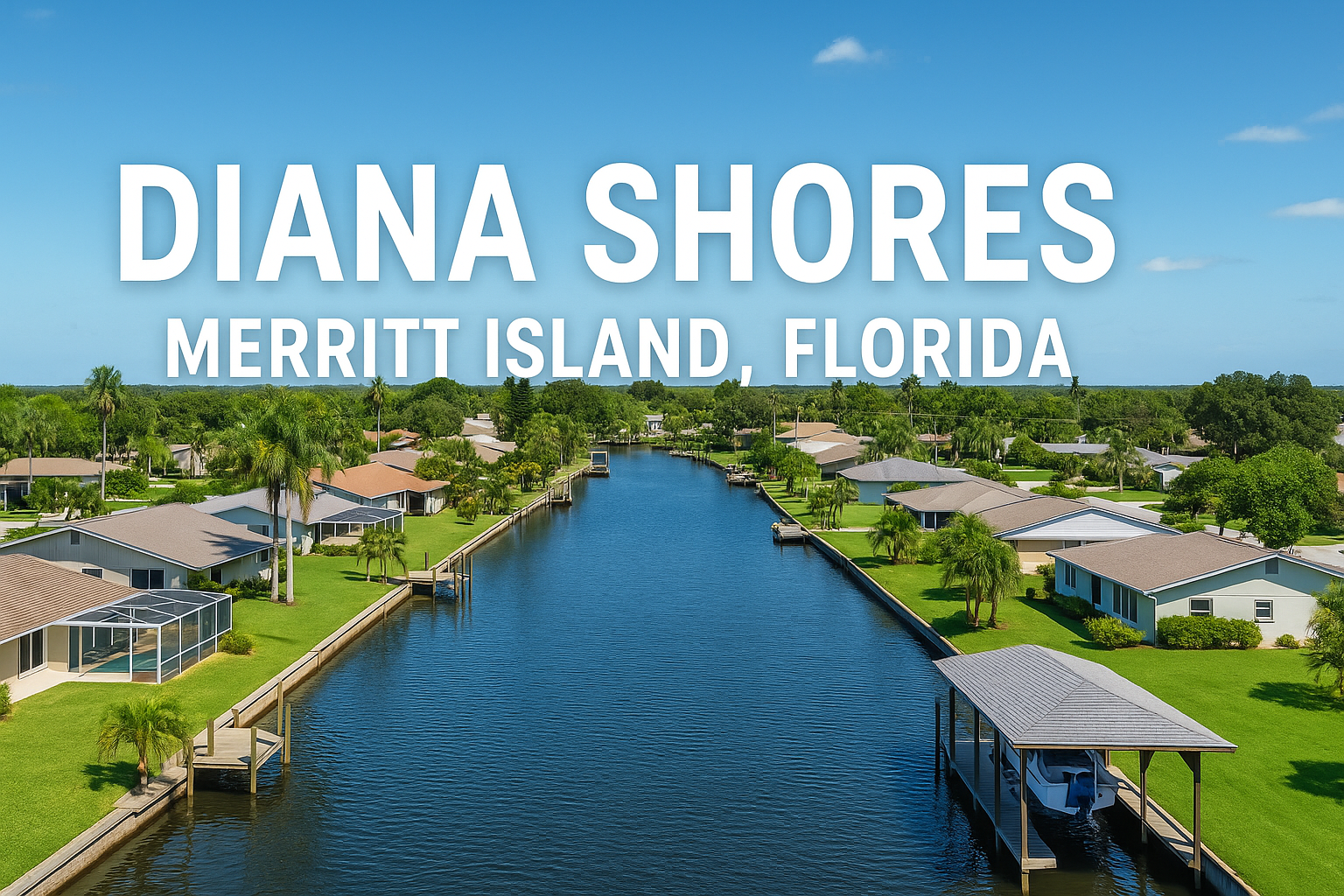 Discover Diana Shores: Waterfront Living in Merritt Island, FL
