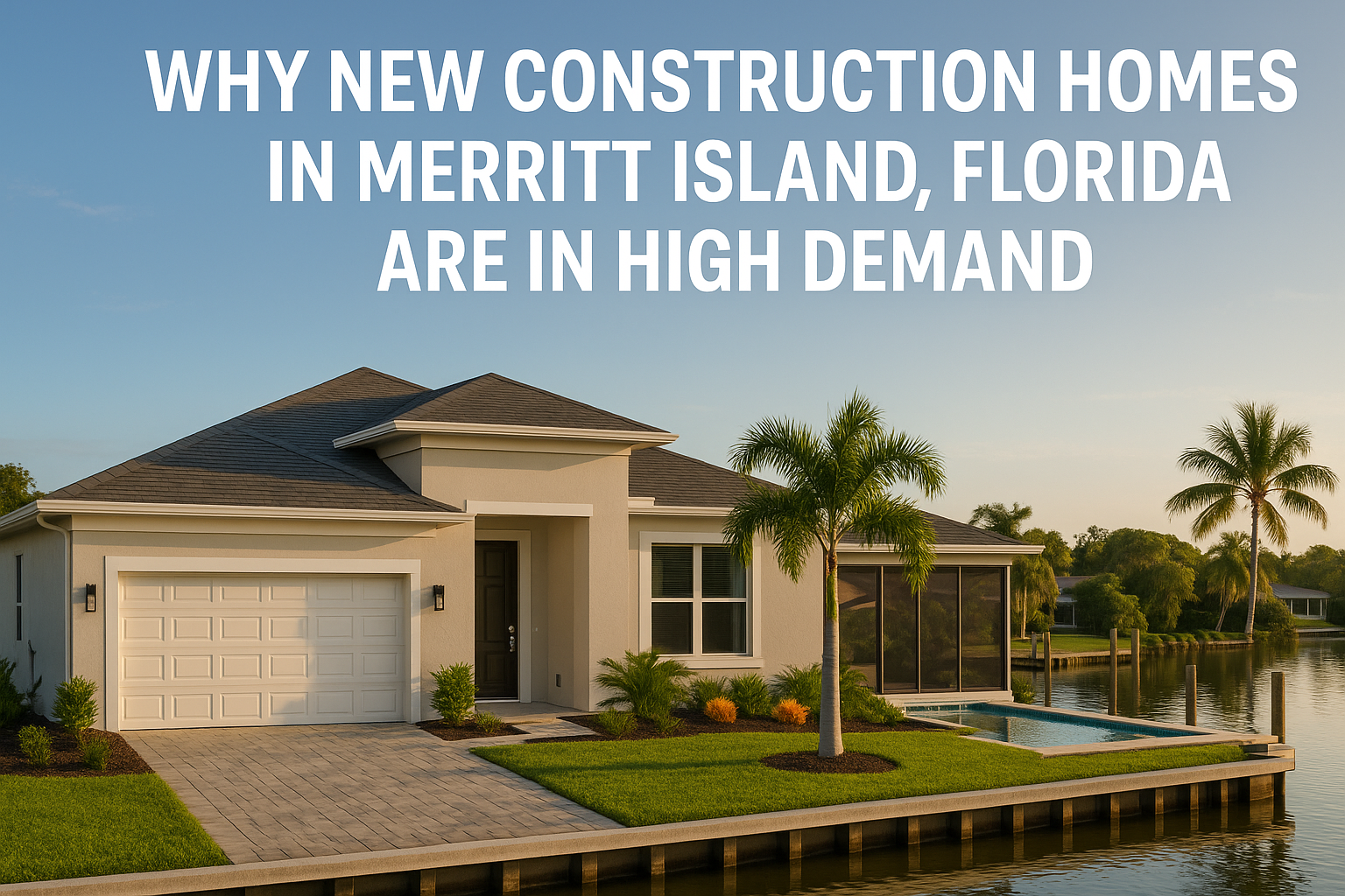 Why New Construction Homes in Merritt Island, Florida Are in High