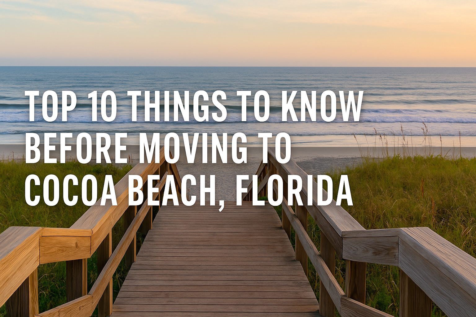 Top 10 Things to Know Before Moving to Cocoa Beach, Florida
