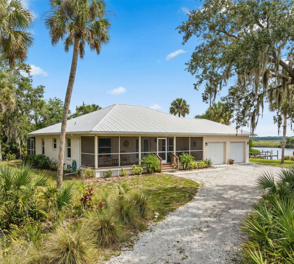 North Merritt Island home with spacious yard and riverfront views — homes for sale in Merritt Island