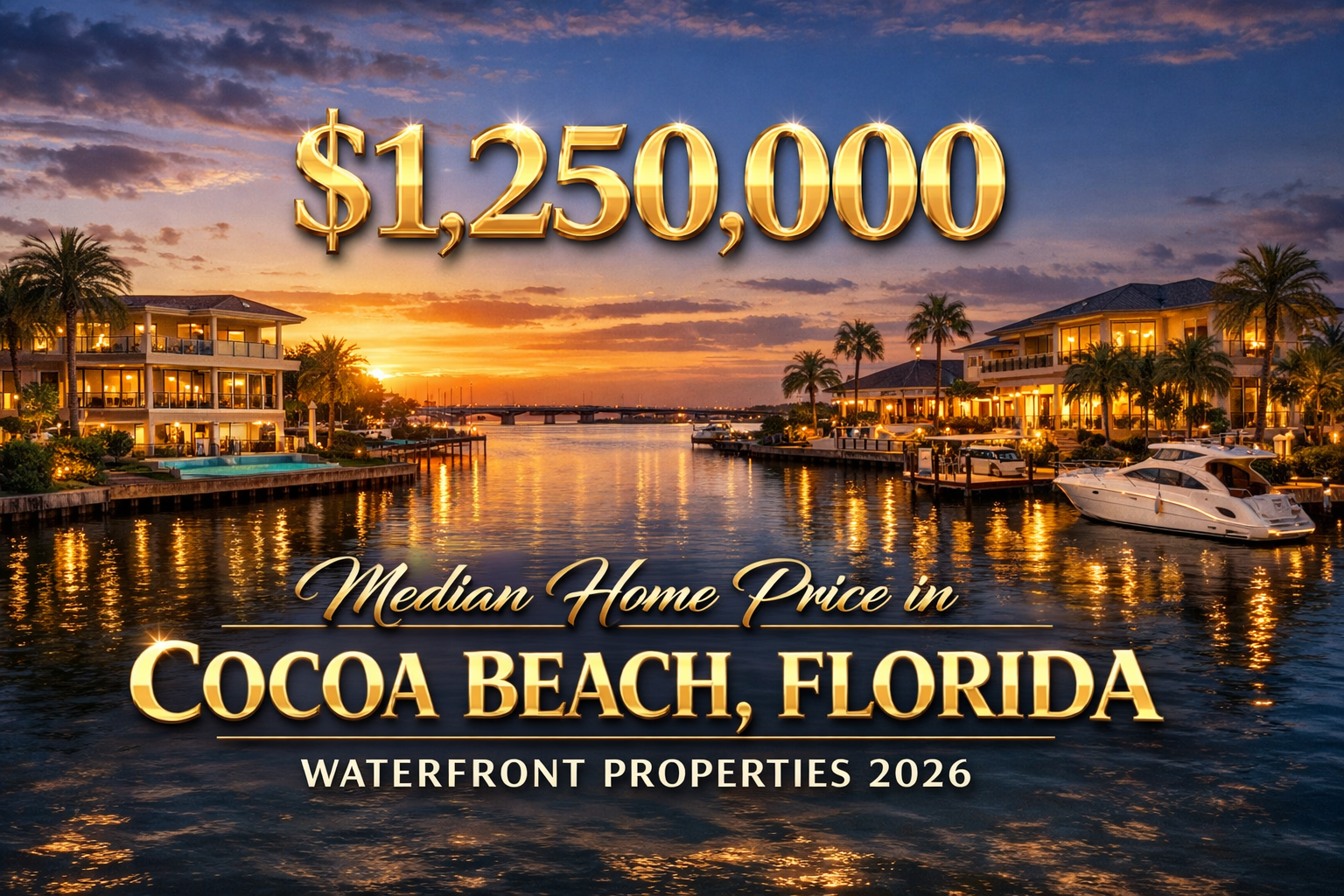 median home price in Cocoa Beach