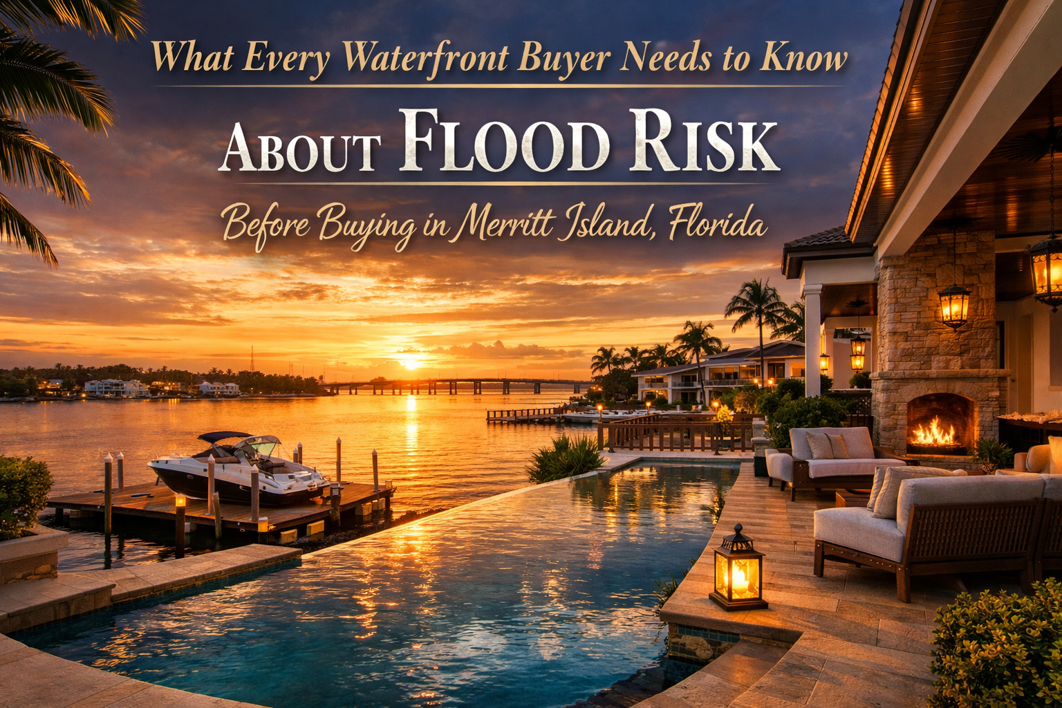 What Every Waterfront Buyer Needs to Know About Flood Risk Before Buying in Merritt Island, Florida