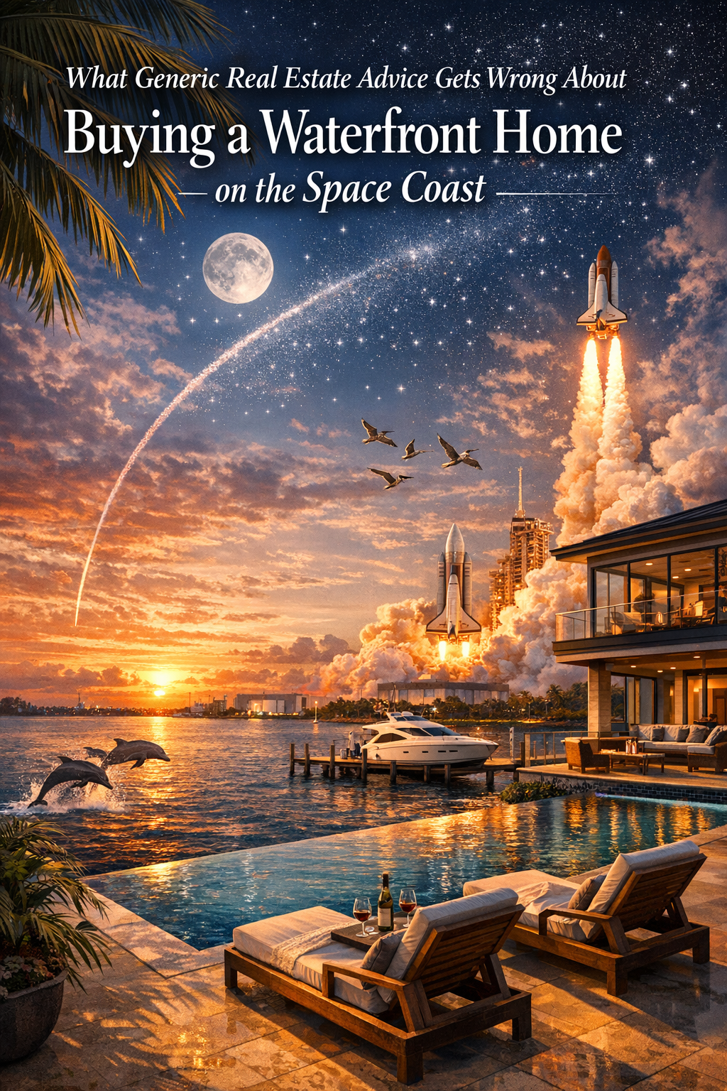What Generic Real Estate Advice Gets Wrong About Buying a Waterfront Home on the Space Coast
