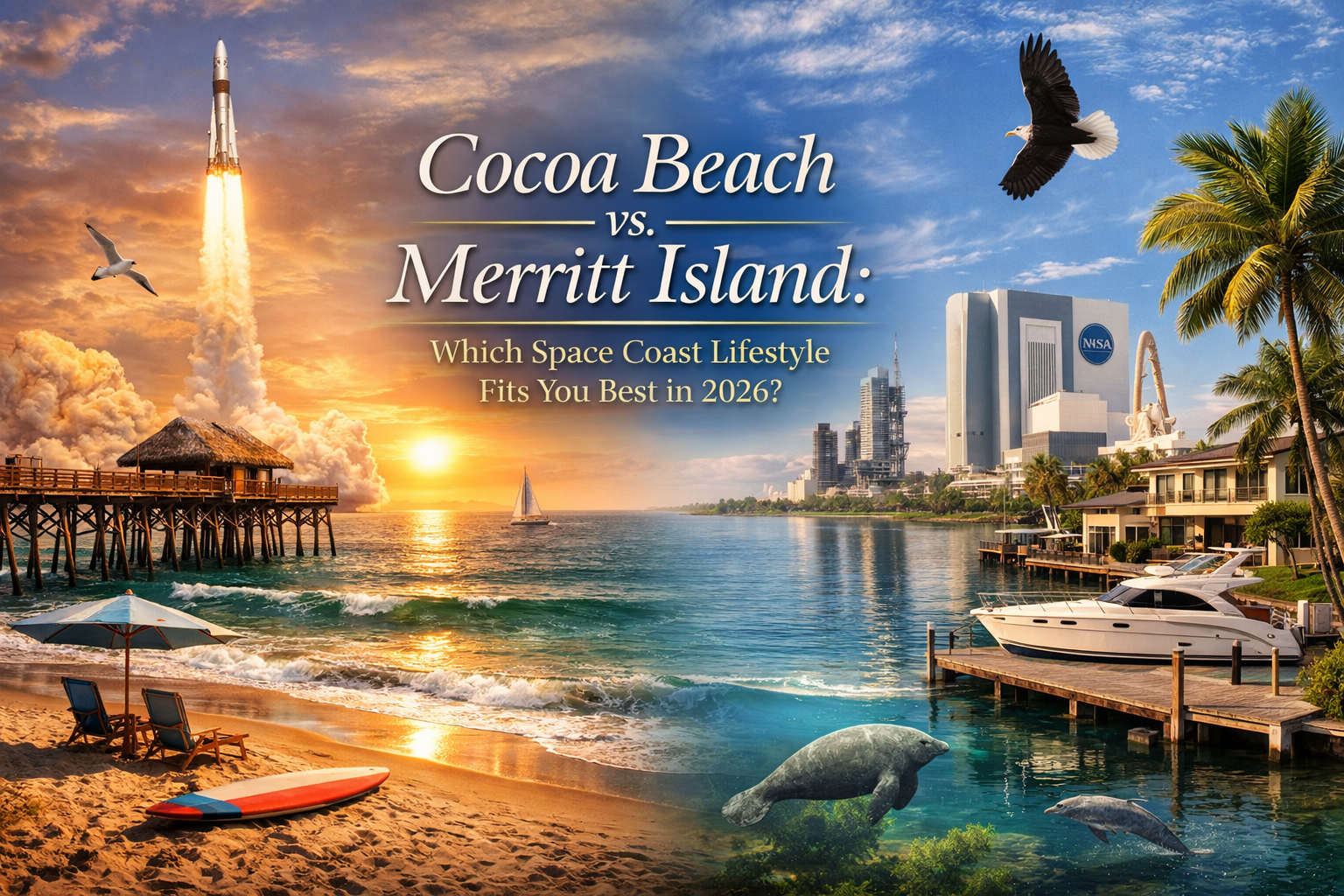 Cocoa Beach vs. Merritt Island: Which Space Coast Lifestyle Fits You Best in 2026?