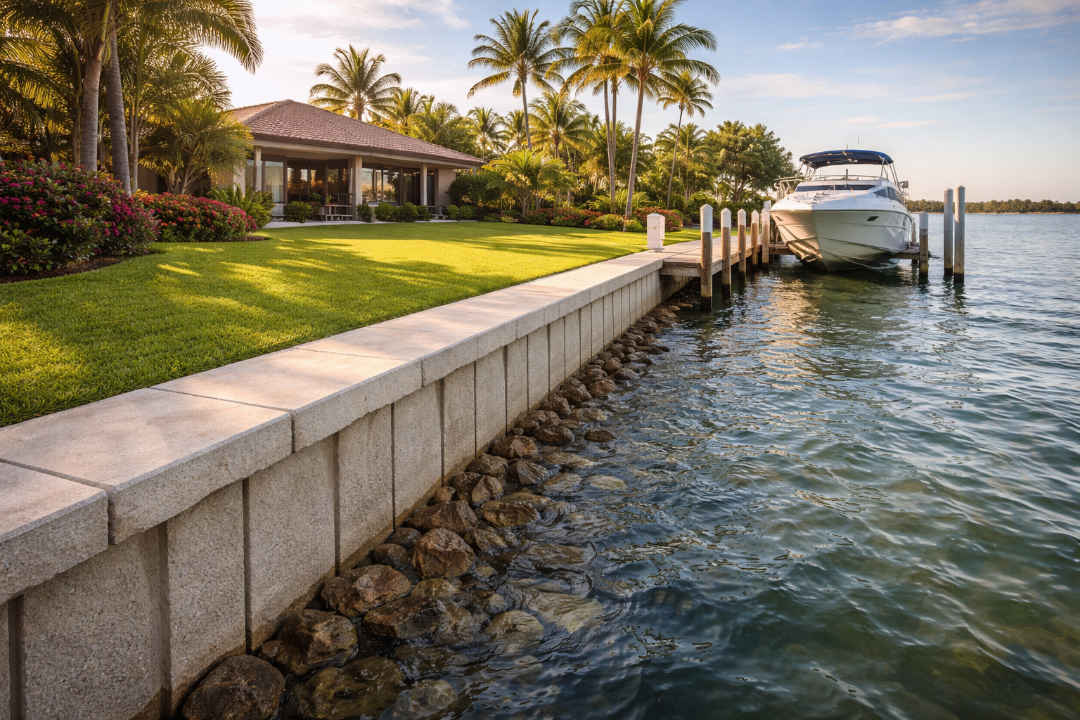 Does a New Seawall Actually Add Value to Your Merritt Island Home?