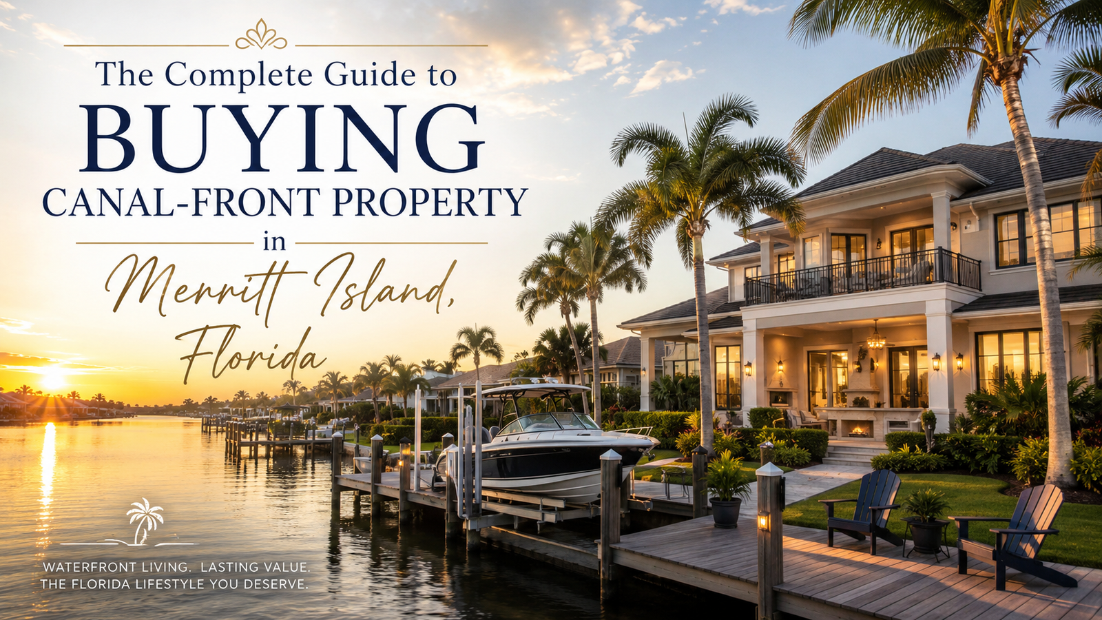 Canal-Front Property in Merritt Island