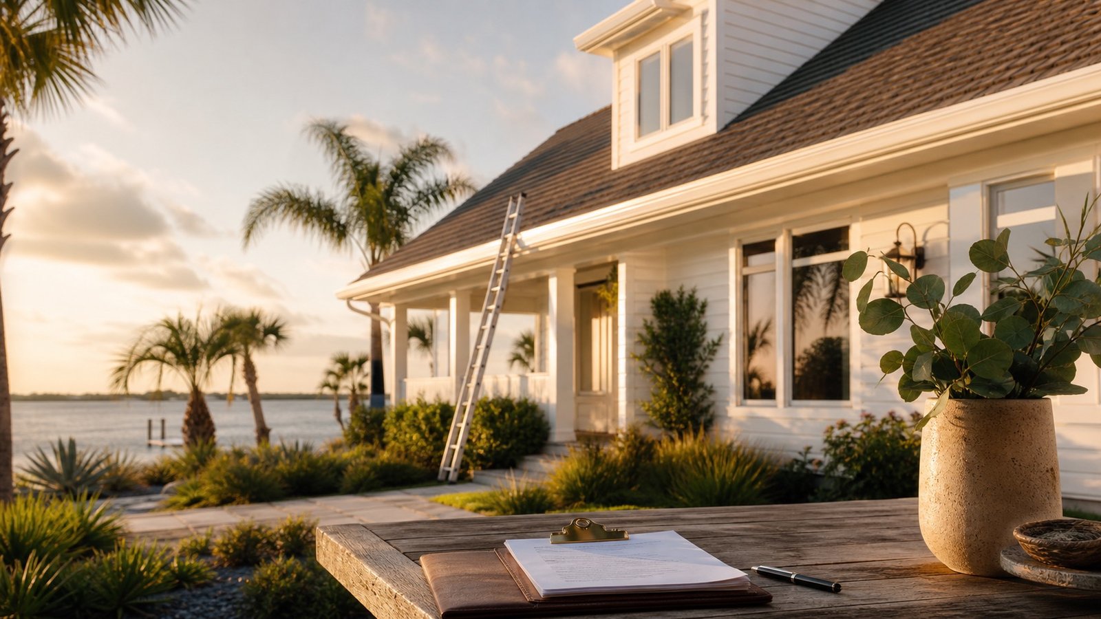Should Brevard County Sellers Replace an Older Roof Before Listing or Price for Buyer Credits?