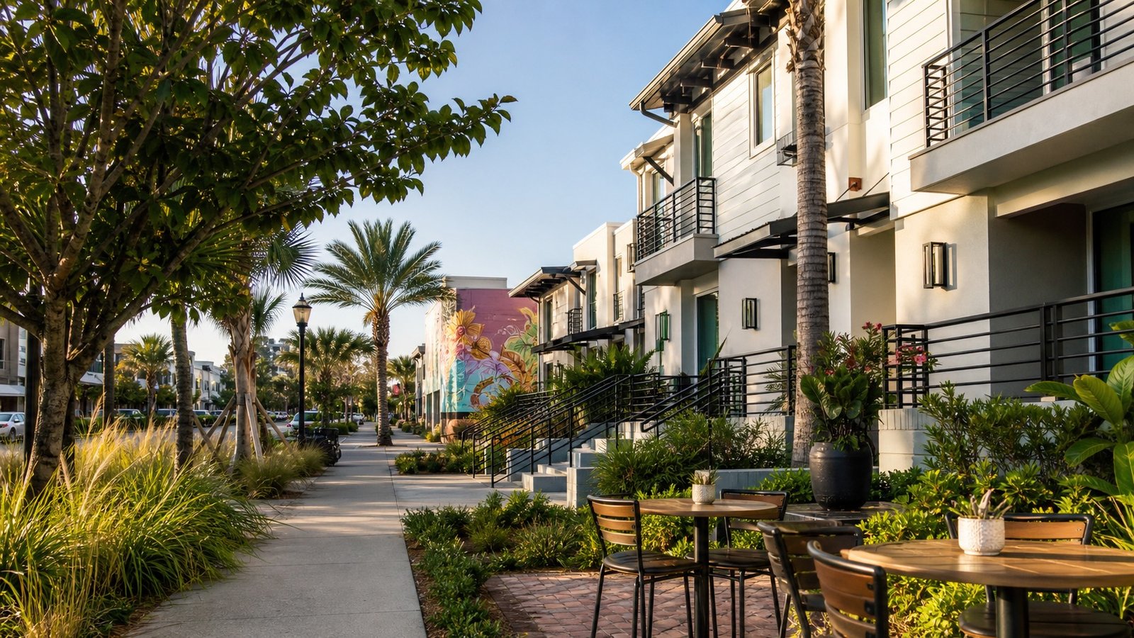 Which Space Coast Neighborhoods Make Sense for Buyers Who Want Art, Restaurants, and Lower-Maintenance Townhome Living?